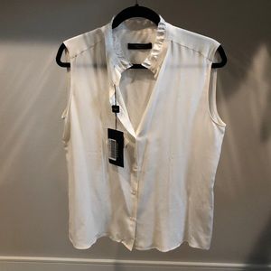 Weekend MaxMara Bessica Sleeveless Silk Blouse